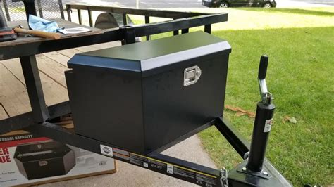 2.75 cubic foot steel trailer tongue box harbor freight|trailer tongue replacement harbor freight.